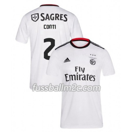 Fußballtrikots Benfica Conti 2 Auswärts Trikotsatz 2018-2019